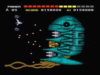 une photo d'Ã©cran de Space Manbow sur MSX